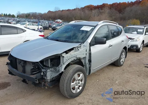 2014 Nissan Rogue Select S z USA, uszkodzony, nr VIN JN8AS5MV0EW204436